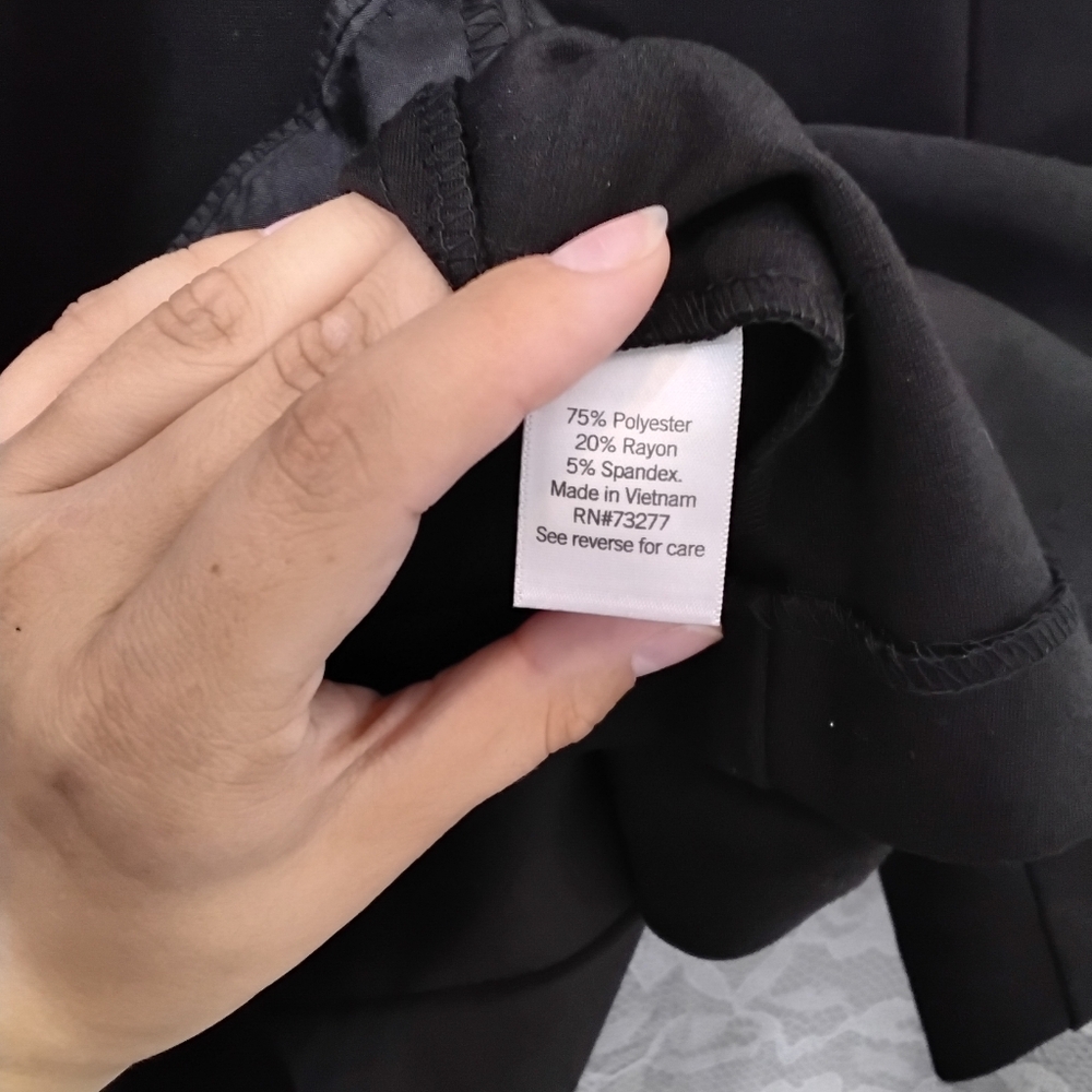 Nine West Classic Black Blazer - Picture 3 of 5